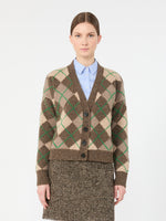 max mara wool yarn cardigan for women