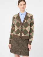 max mara wool yarn cardigan for women