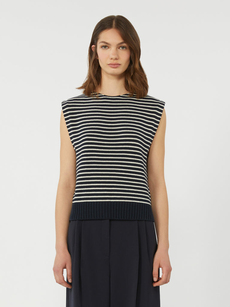 max mara cotton yarn gilet