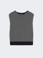 max mara cotton yarn gilet for women