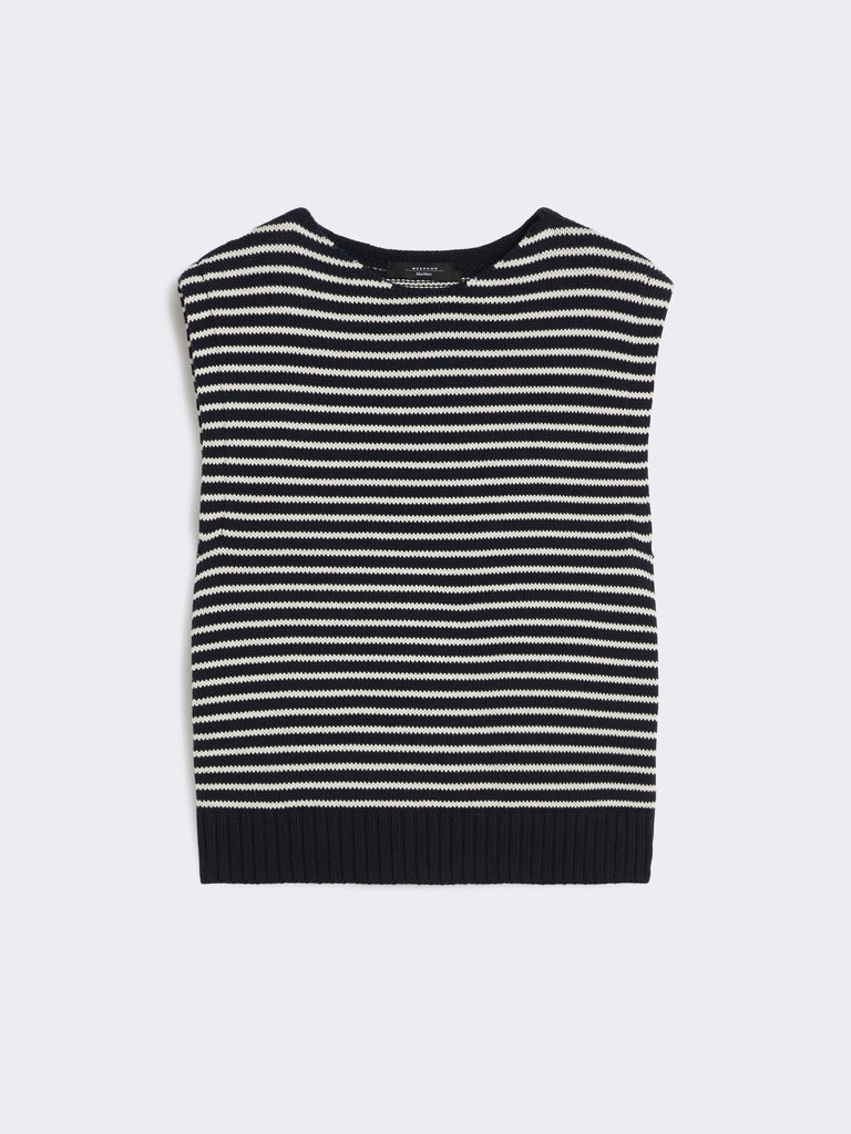 max mara cotton yarn gilet