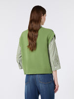 max mara inlaid cotton-blend gilet for women