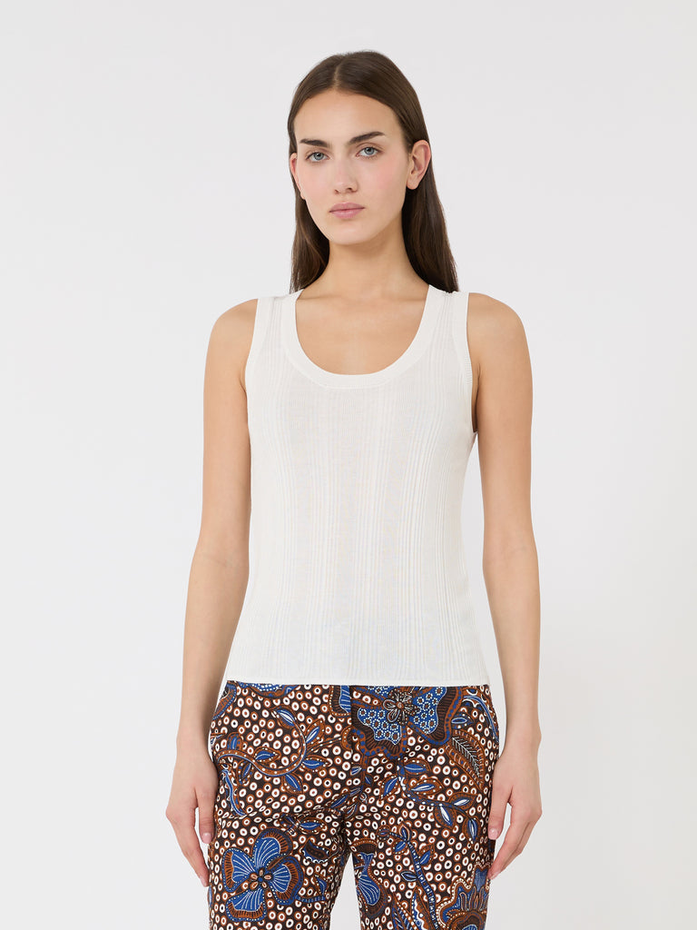 max mara viscose yarn sleeveless jumper