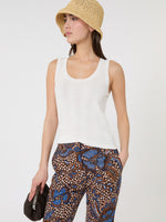 max mara viscose yarn sleeveless jumper for women