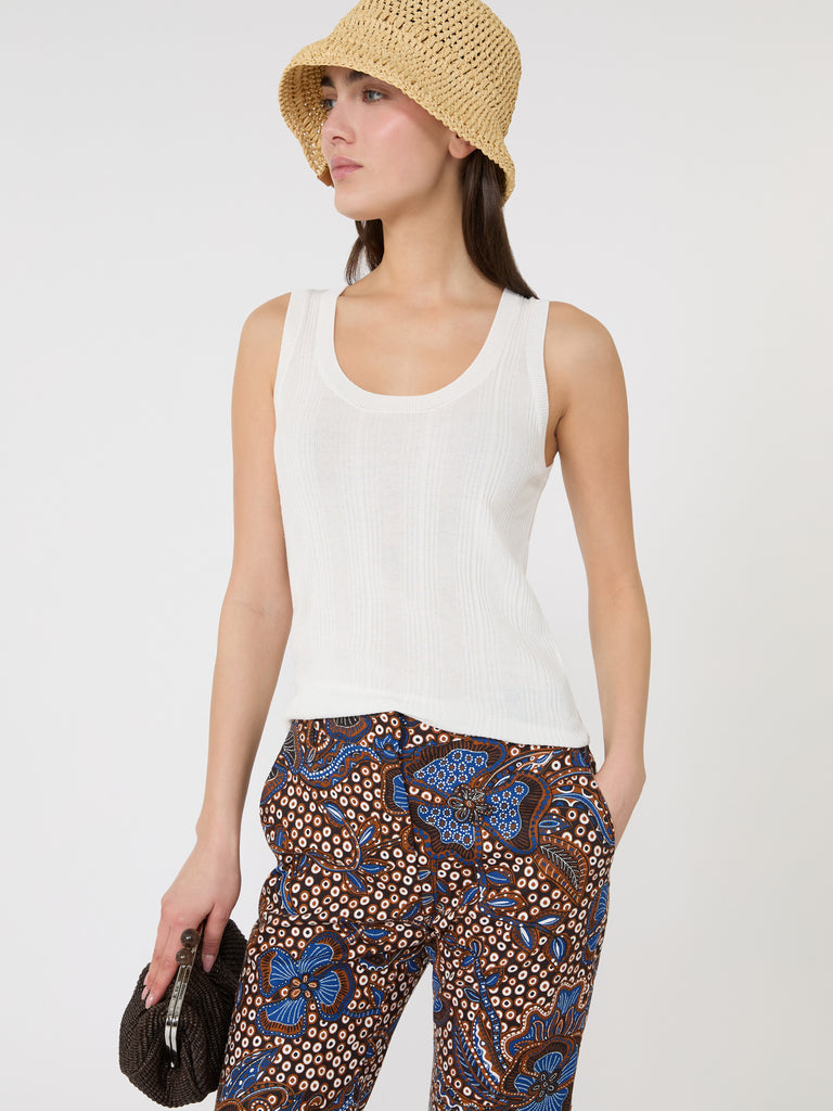 max mara viscose yarn sleeveless jumper