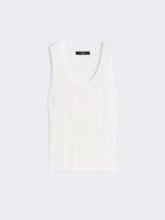 max mara viscose yarn sleeveless jumper for women