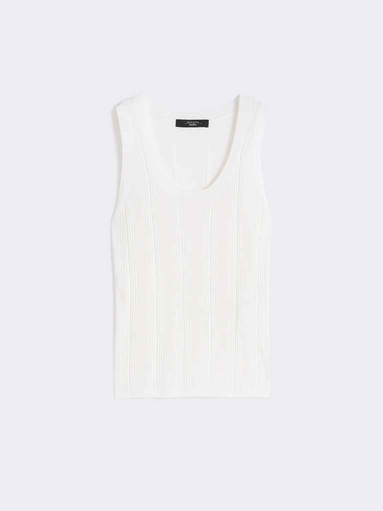 max mara viscose yarn sleeveless jumper