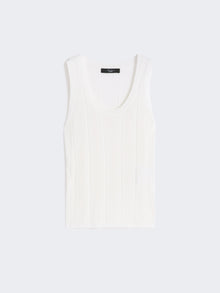 max mara viscose yarn sleeveless jumper for women