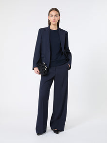 Wool and cashmere basic sweater