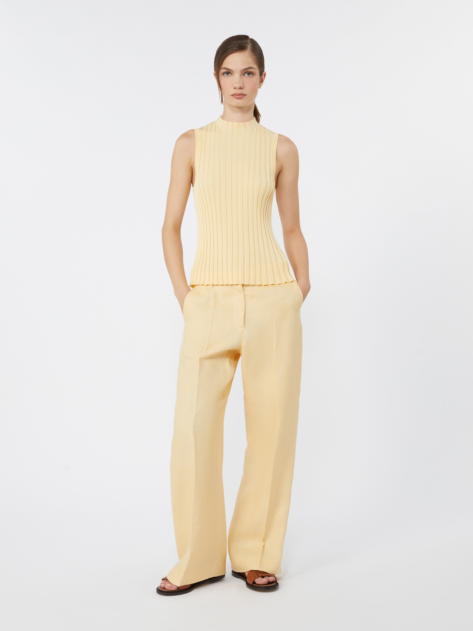 max mara stretch viscose yarn jumper for women