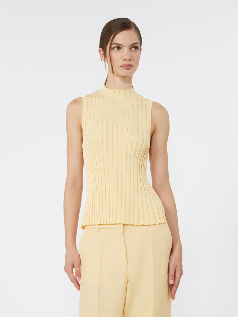 max mara stretch viscose yarn jumper
