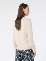 Wool And Cashmere Sweater for Women - Beige - Max Mara UAE