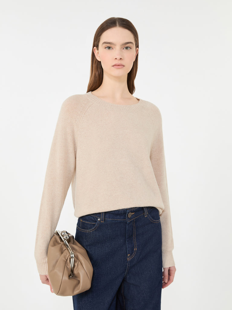 max mara cashmere crew-neck sweater