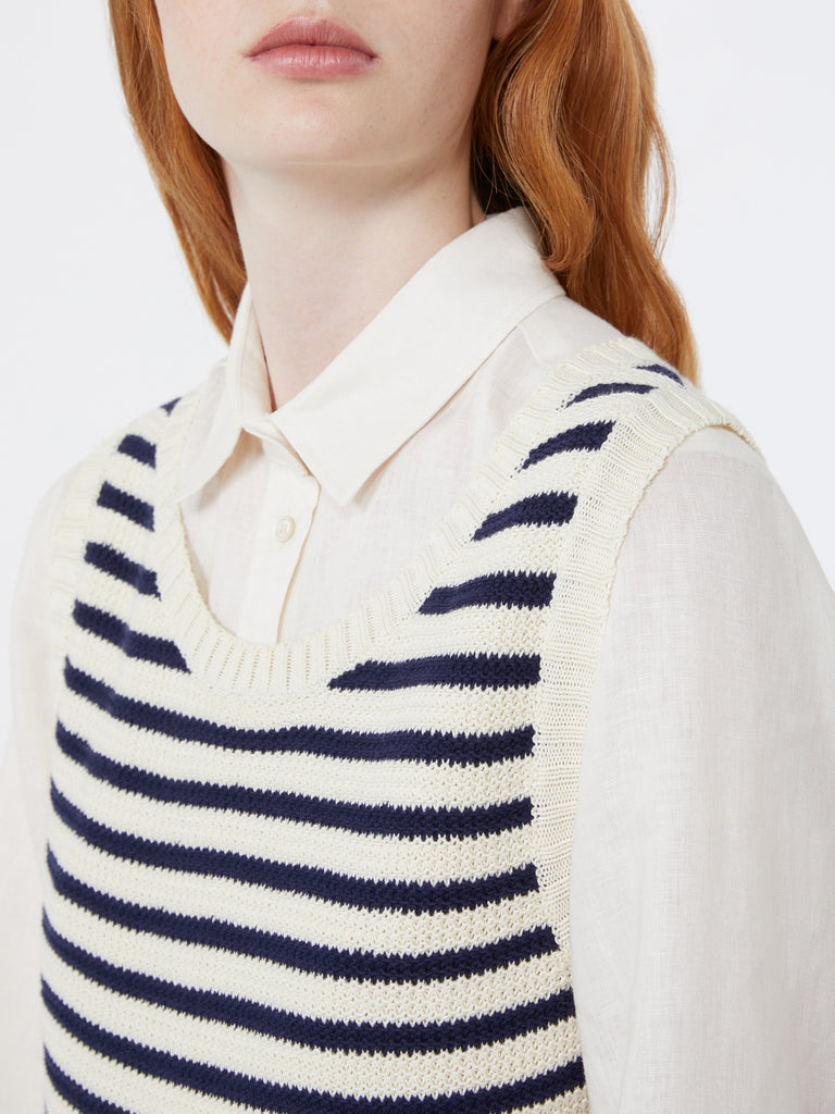 max mara ribbed cotton yarn jumper
