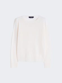 Linen Yarn Jumper for Women - Ecru - Max Mara UAE
