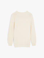 Cotton Yarn Jumper for Women - Ecru - Max Mara UAE