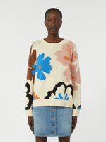 max mara patterned cotton crew-neck for women