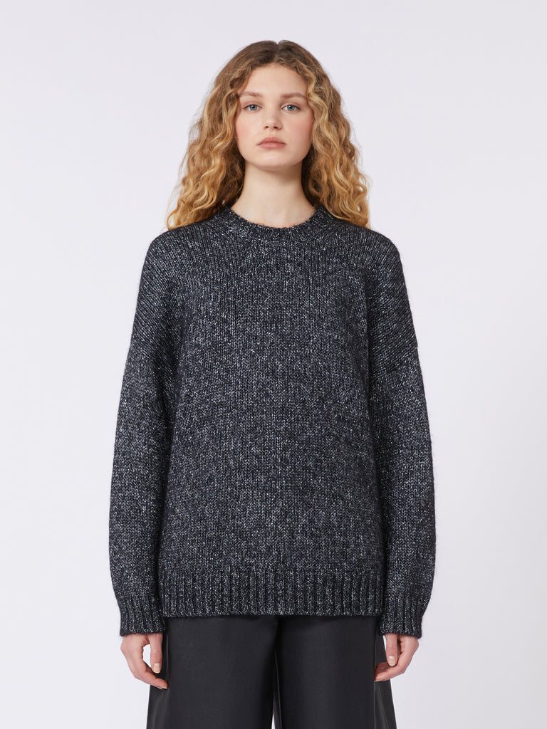 max mara oversized mohair and lurex sweater