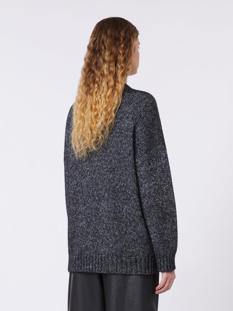 max mara oversized mohair and lurex sweater