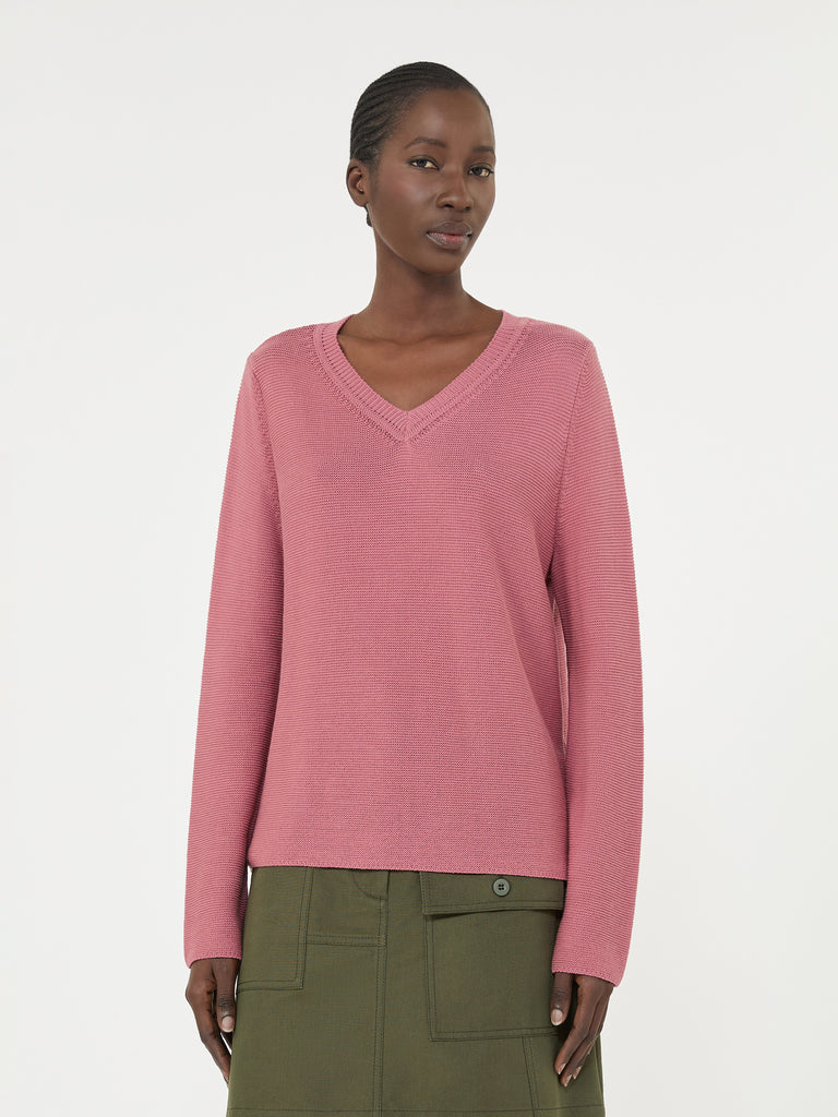 max mara cotton boxy sweater