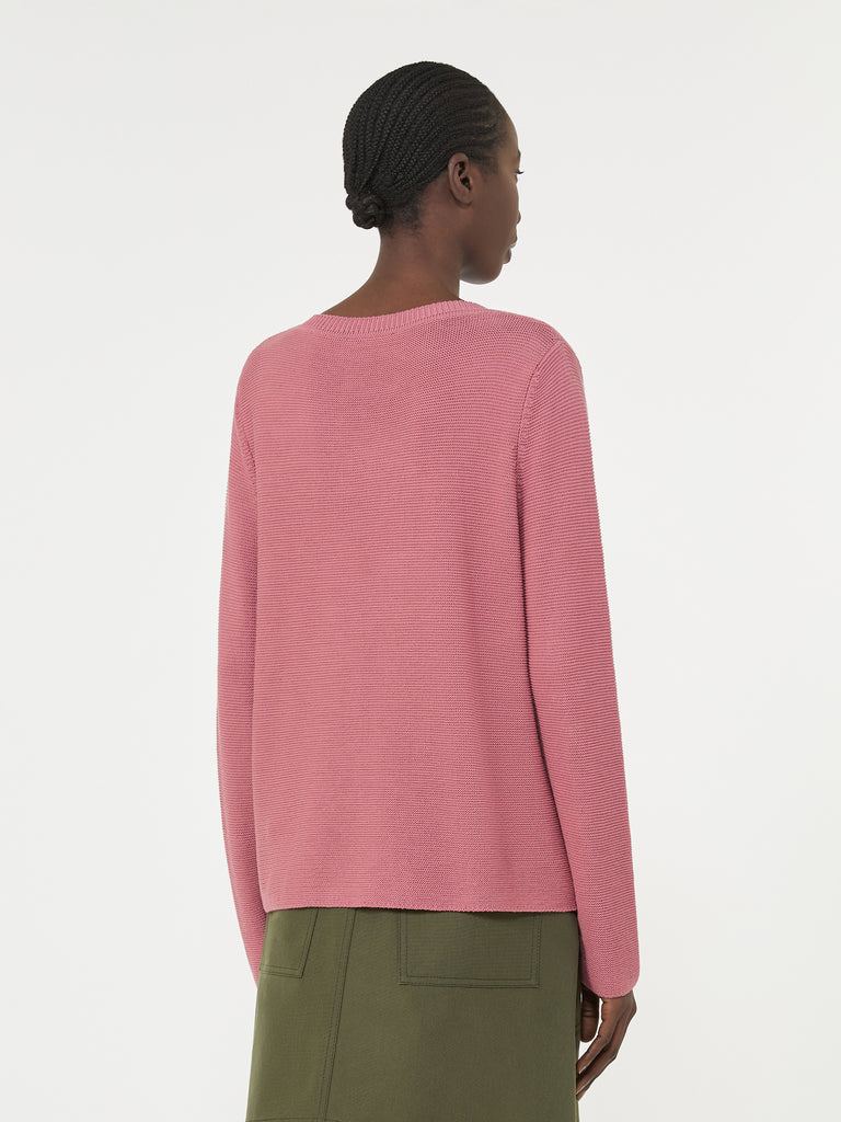 max mara cotton boxy sweater