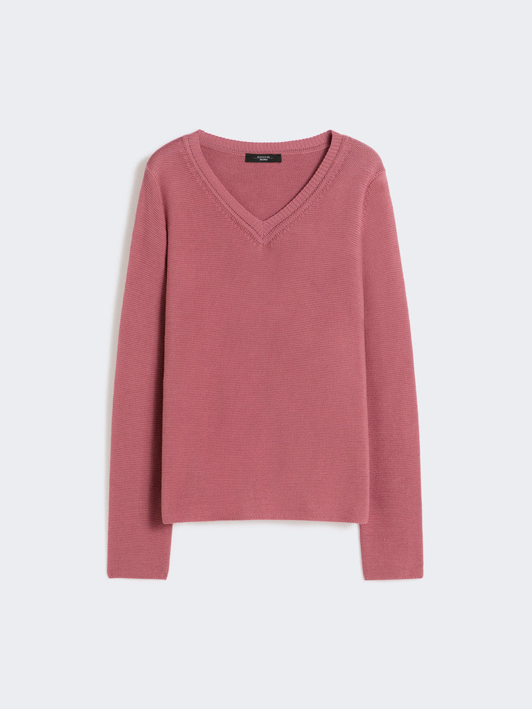 max mara cotton boxy sweater