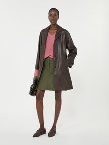 Cotton Boxy Sweater for Women - Antique Rose - Max Mara UAE