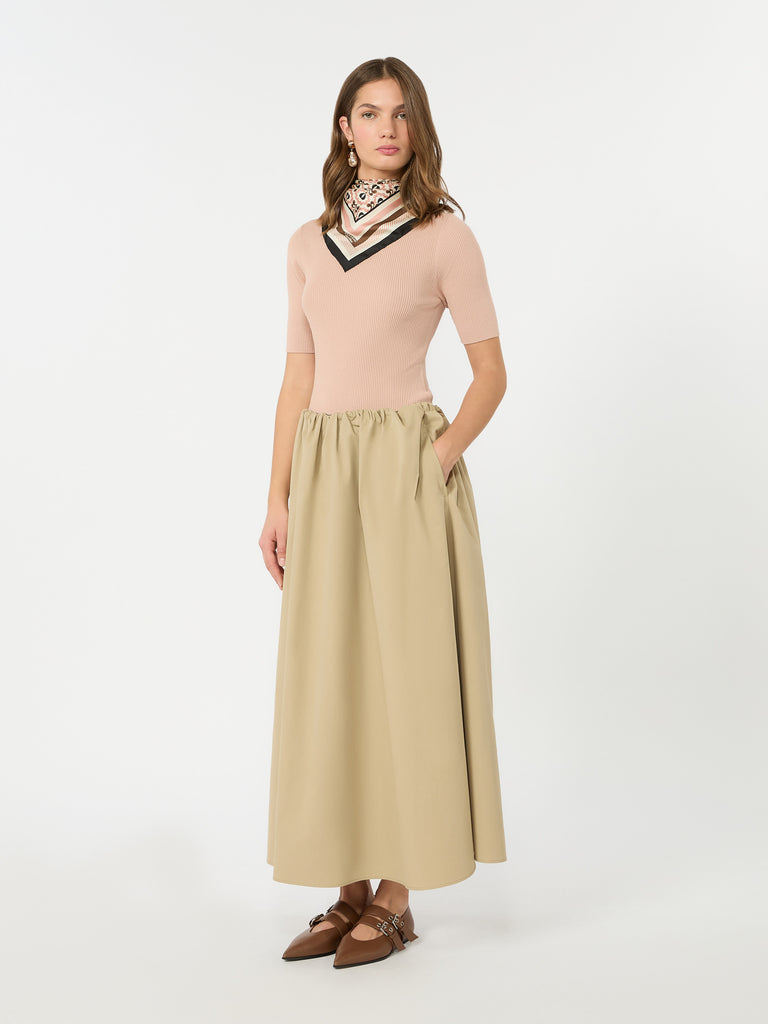 max mara slim-fit stretch viscose sweater