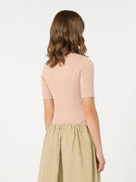 max mara slim-fit stretch viscose sweater for women