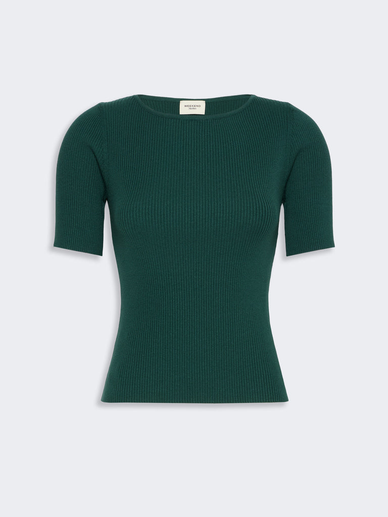 max mara slim-fit stretch viscose sweater