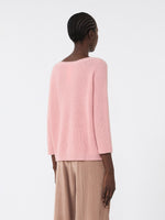 Mohair Yarn Jumper for Women - Pink - Max Mara UAE