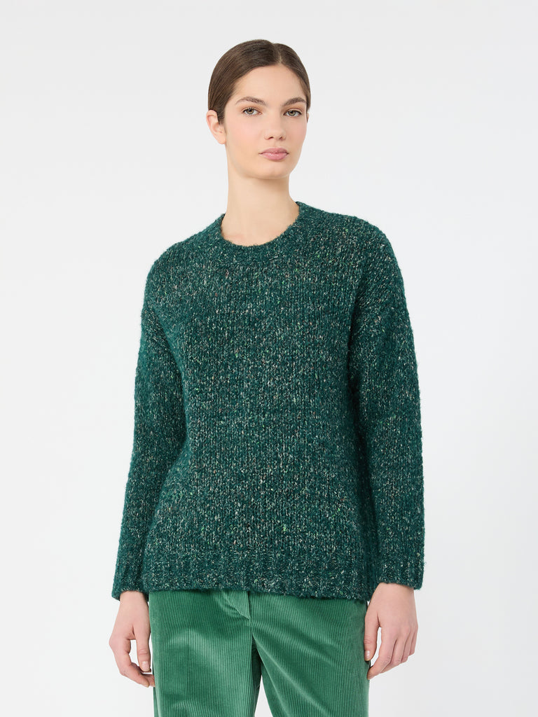max mara alpaca, cotton and wool blend sweater