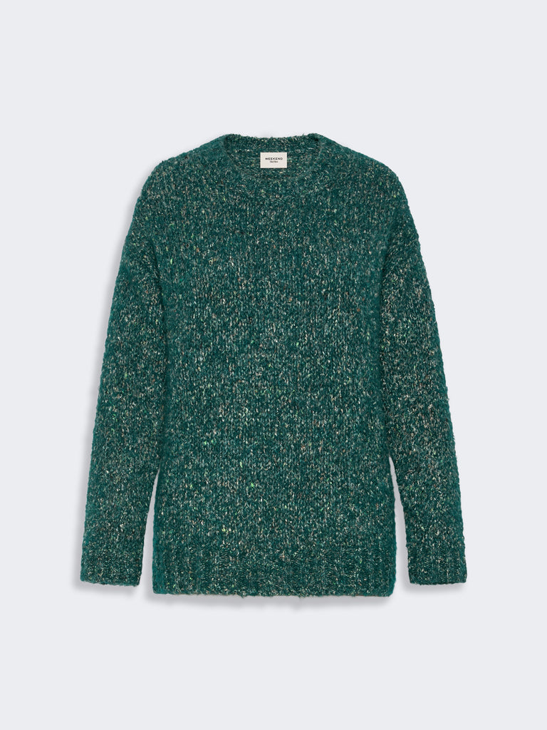 max mara alpaca, cotton and wool blend sweater