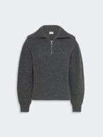 max mara wool zip-up roll-neck jumper for women
