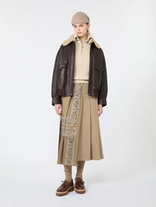 Wool Zip-Up Roll-Neck Jumper for Women - Ice - Max Mara UAE