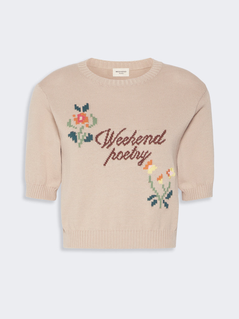 max mara embroidered cotton yarn sweater