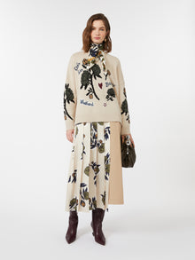 Wool knit oversized jumper