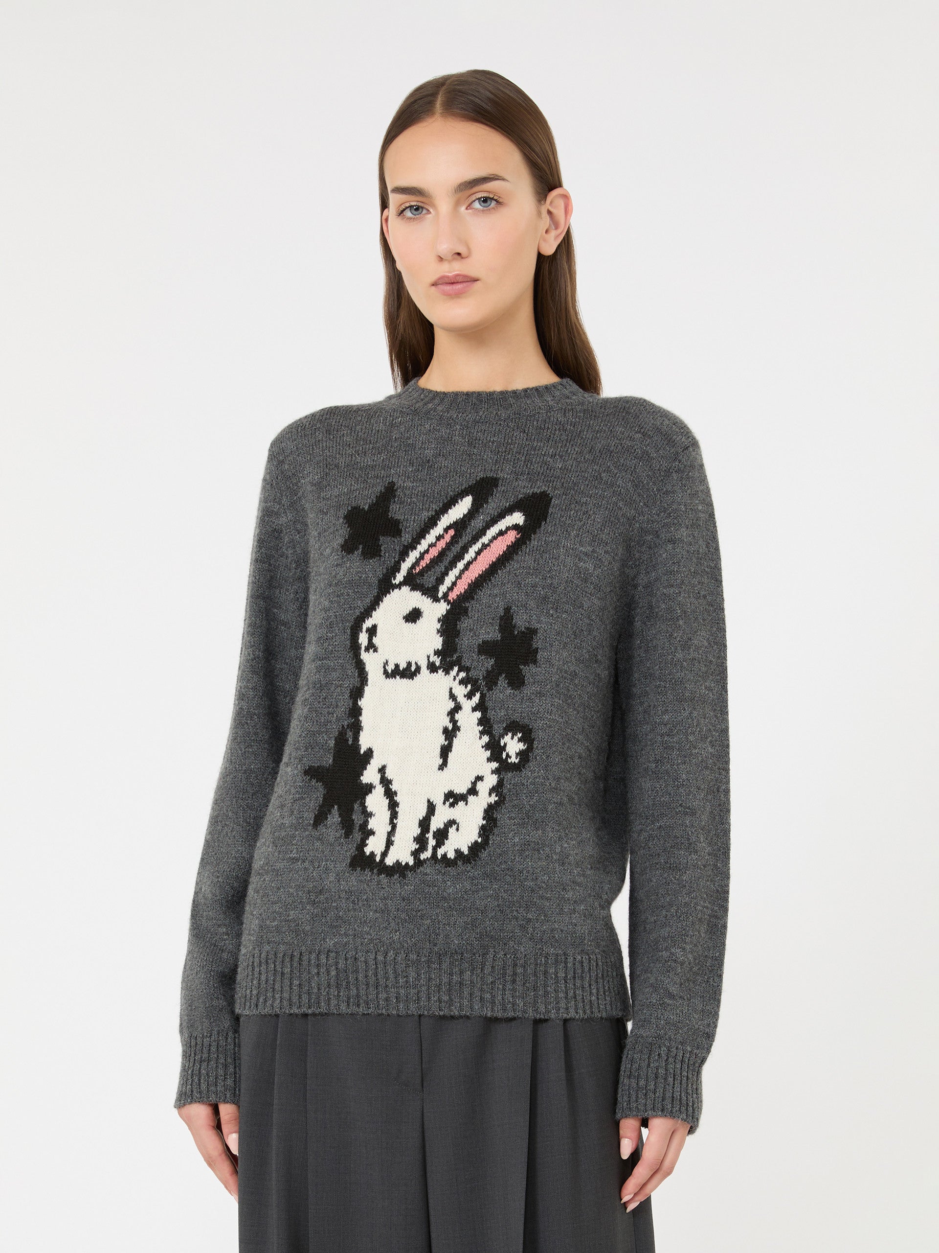 max mara alpaca and wool-blend yarn sweater for women