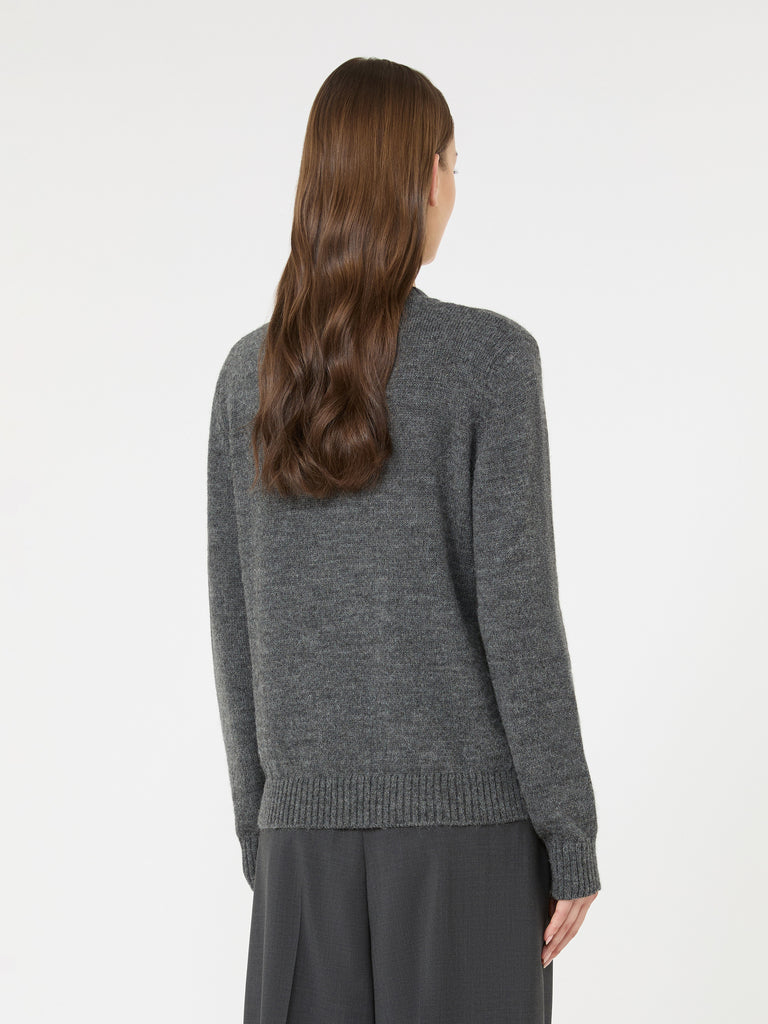 max mara alpaca and wool-blend yarn sweater