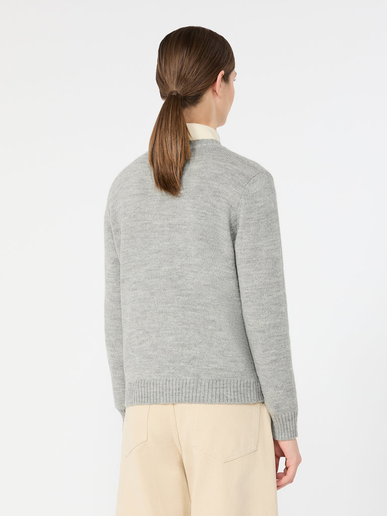 max mara alpaca and wool-blend yarn sweater