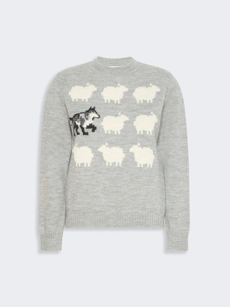 max mara alpaca and wool-blend yarn sweater