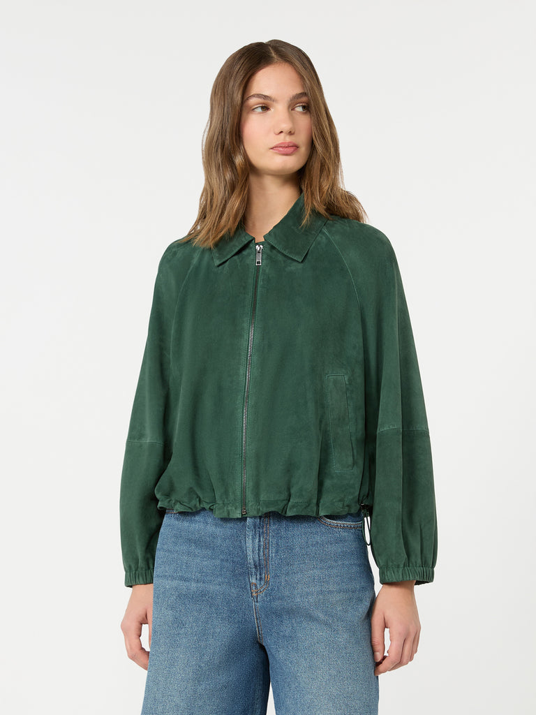 max mara suede jacket