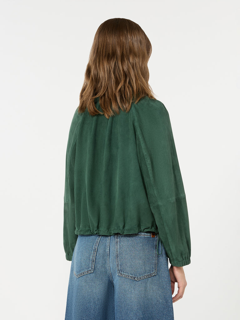 max mara suede jacket