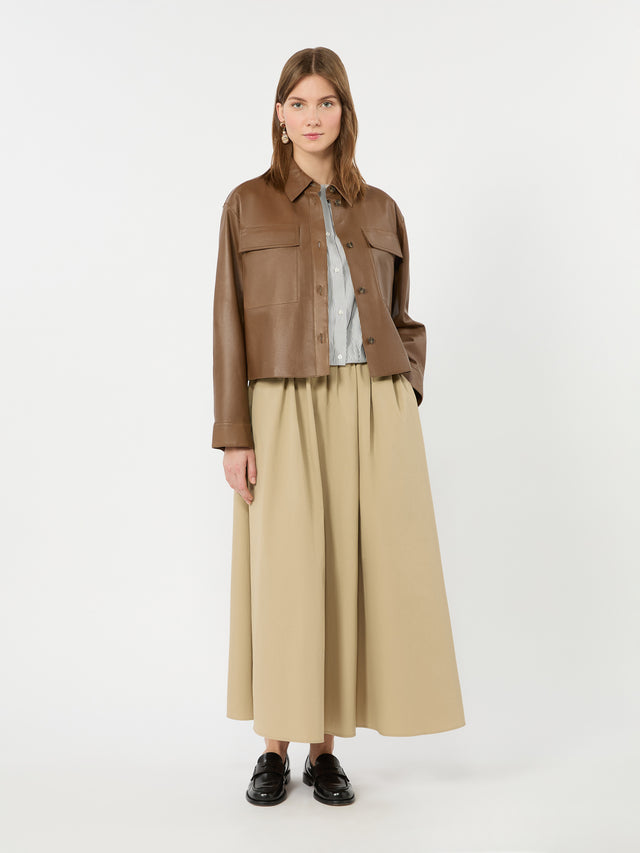 max mara nappa leather jacket for women
