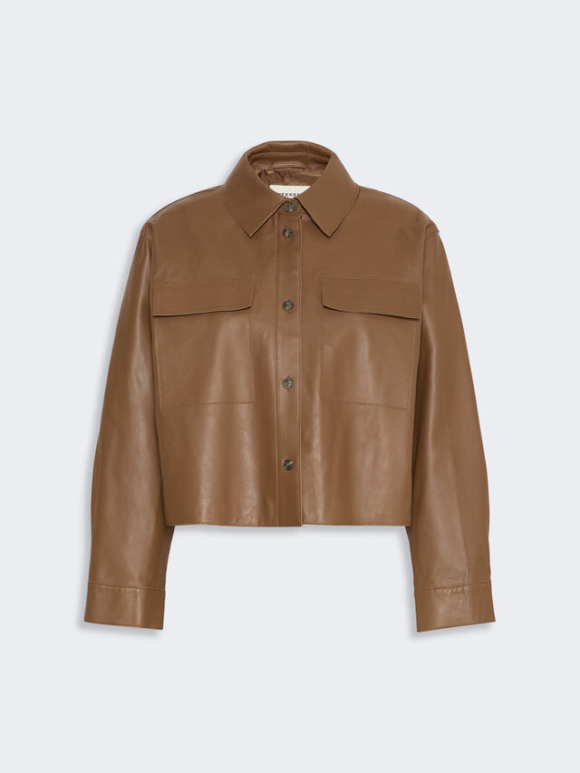 max mara nappa leather jacket for women