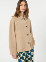 max mara suede pocket jacket for women