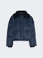 max mara water-repellent technical twill down jacket for women
