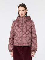 max mara padded jacket in water-repellent plain-weave fabric for women