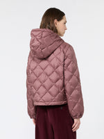 max mara padded jacket in water-repellent plain-weave fabric for women