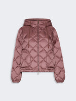 max mara padded jacket in water-repellent plain-weave fabric for women